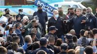 Policías de la provincia de Buenos Aires volvieron a protestar hoy, por segundo dia consecutivo.