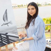 SOL, LA HIJA ARTISTA DE COCO FERNANDEZ Y VIRGINIA ELIZALDE