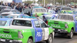 Protesta de la policia Bonaerense en Puente 12 20200908
