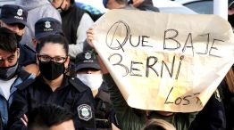 Protesta de la policia Bonaerense en Puente 12 20200908