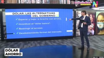 El futuro del dólar ahorro: las alternativas del gobierno