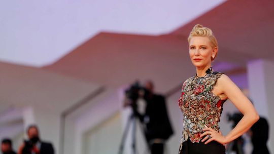 Los impactantes looks de Cate Blanchett en Venecia (que además fomentan el upcycling)