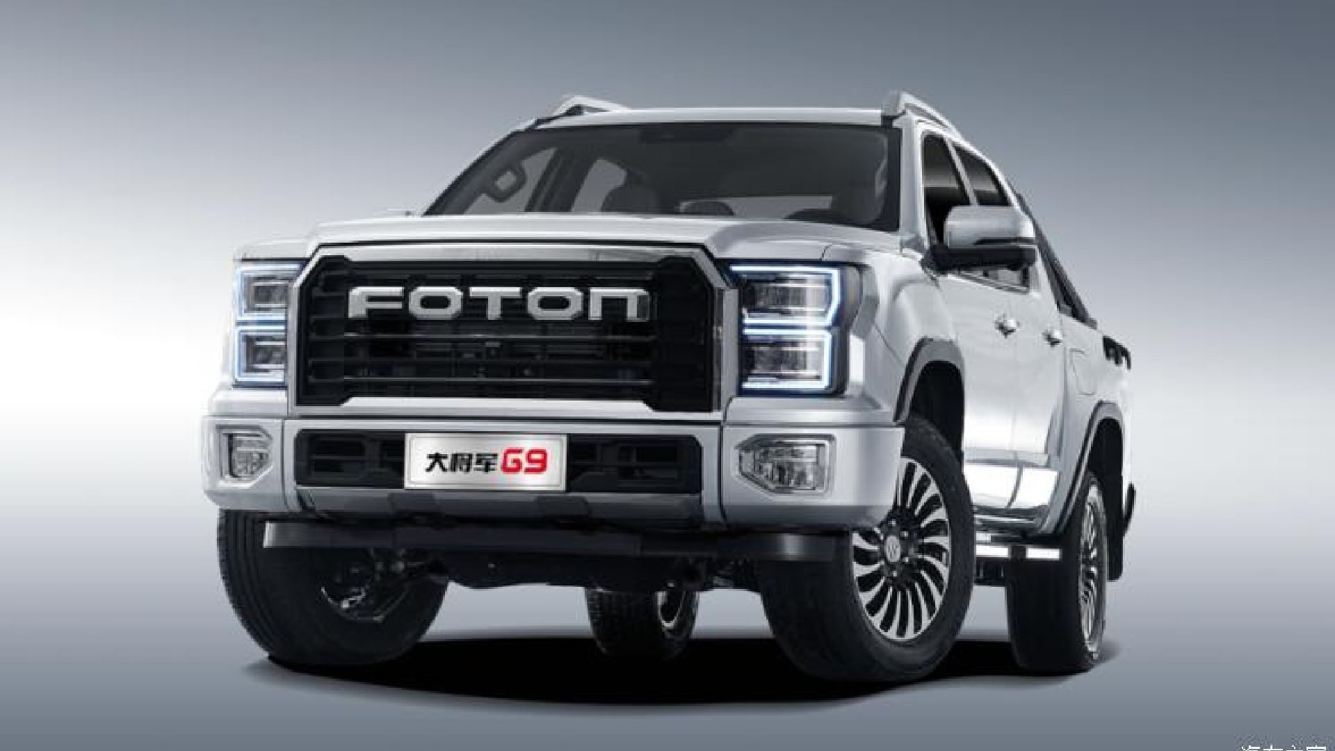 Foton lanzará una pickup fullsize inspirada en la Ford F150 Parabrisas