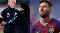 Fernando Signorini y Lionel Messi 