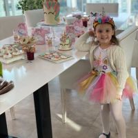 Así fue el fantástico cumpleaños de Moorea, la hija de Floppy Tesouro