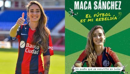 Maca Sánchez, en San Lorenzo-20200909