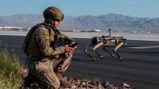 Por el momento, los perro robots están siendo usados por los militares norteamericanos para tareas secundarias.