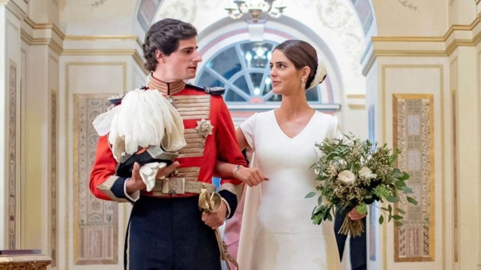Felipe y Sofía, duques de Huéscar, le dieron la bienvenida a su primera hija