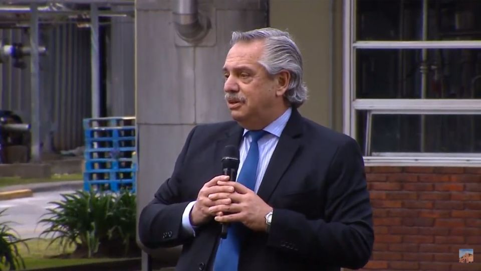 Alberto en Quilmes