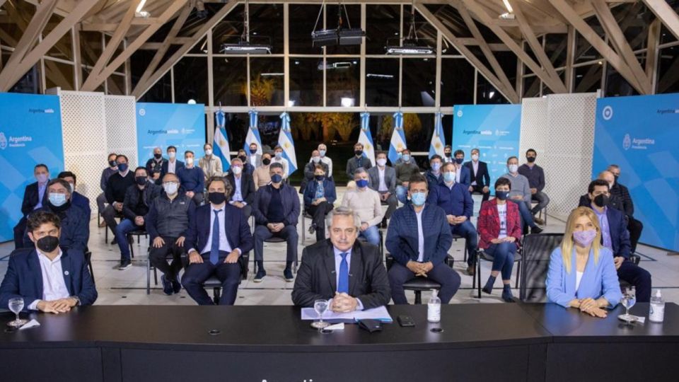 Alberto Fernández anunció la creación de un fondo de financiamiento para la Provincia.