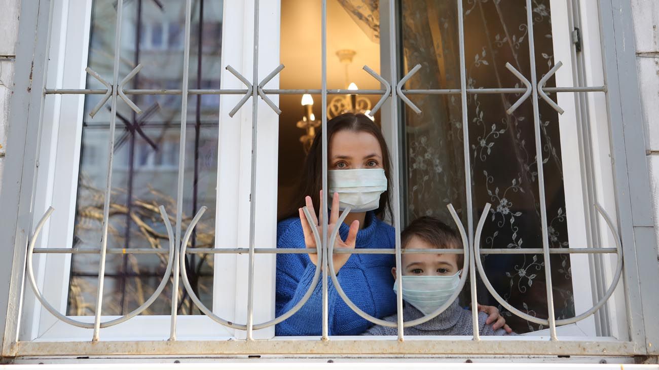 Ser madre durante la pandemia.