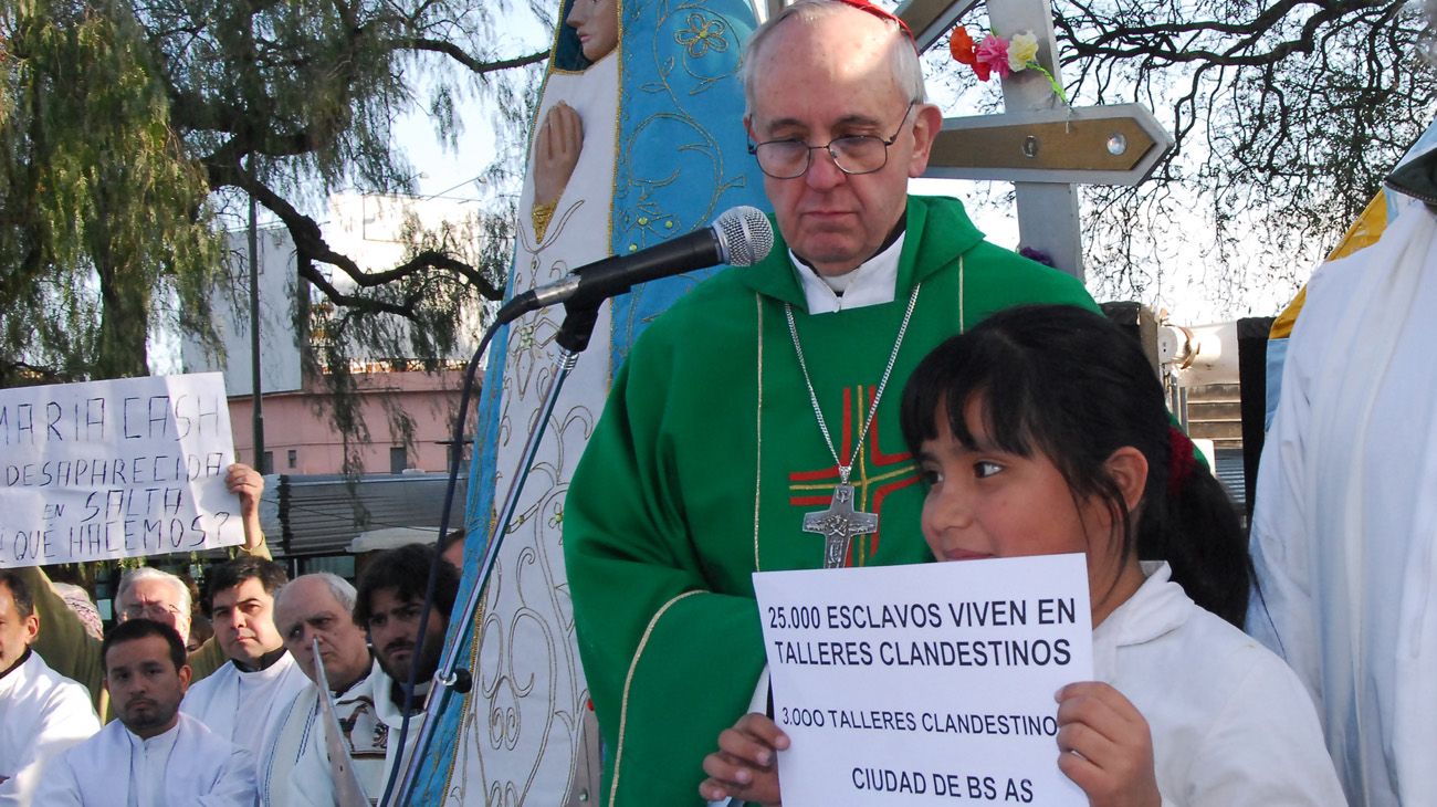 Jorge Mario Bergoglio.