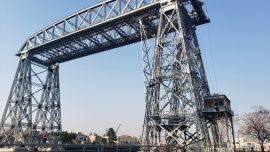 Puente Transbordador Nicolas Avellaneda