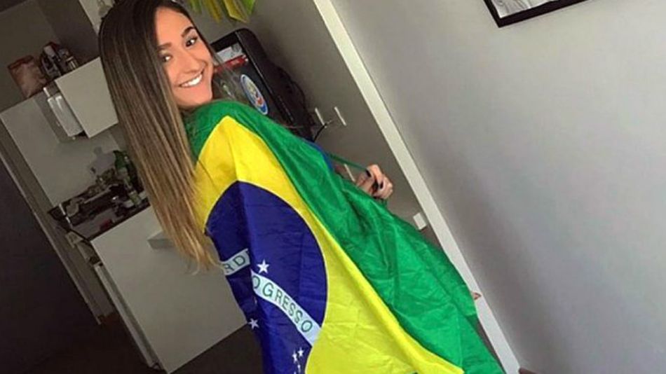 Ana Karolina Fernandez, la joven brasileña cuya muerte investigan en un edificio de Retiro.