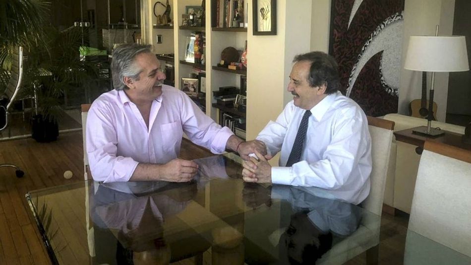 Alberto Fernández y Ricardo Alfonsín