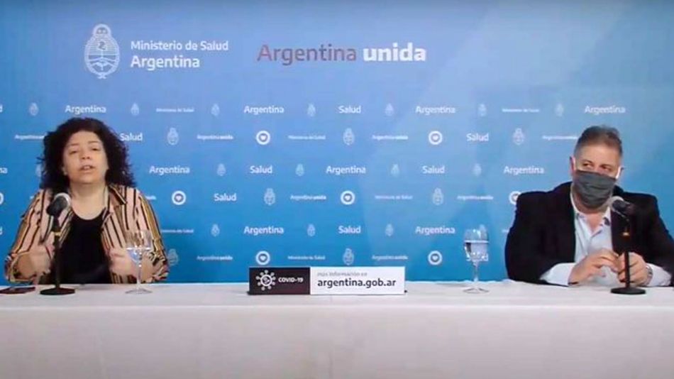 Pandemia: Reporte Matutino del Ministerio de Salud.