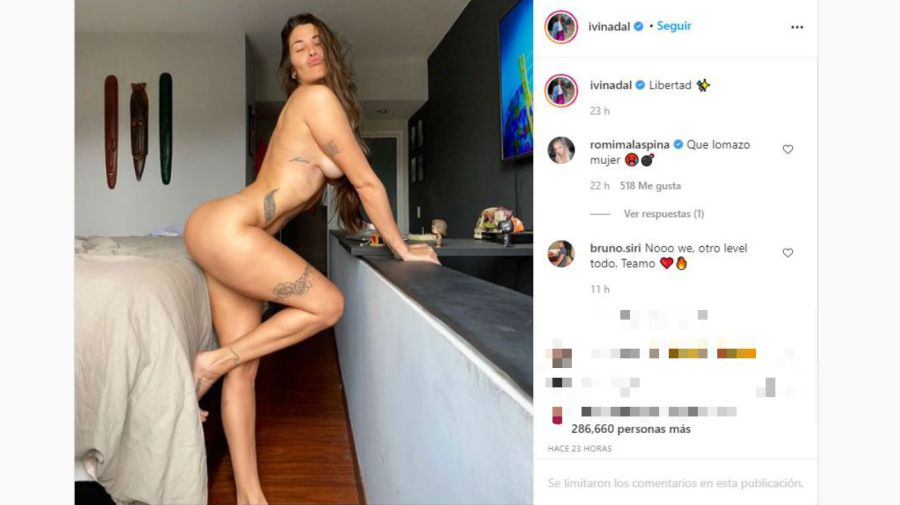 Ivana Nadal al desnudo.