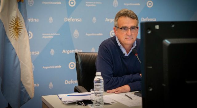 Agustín Rossi, ministro de Defensa.