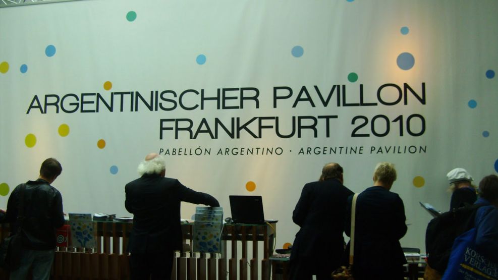 stand argentino en la Feria de Frankfurt 20200914