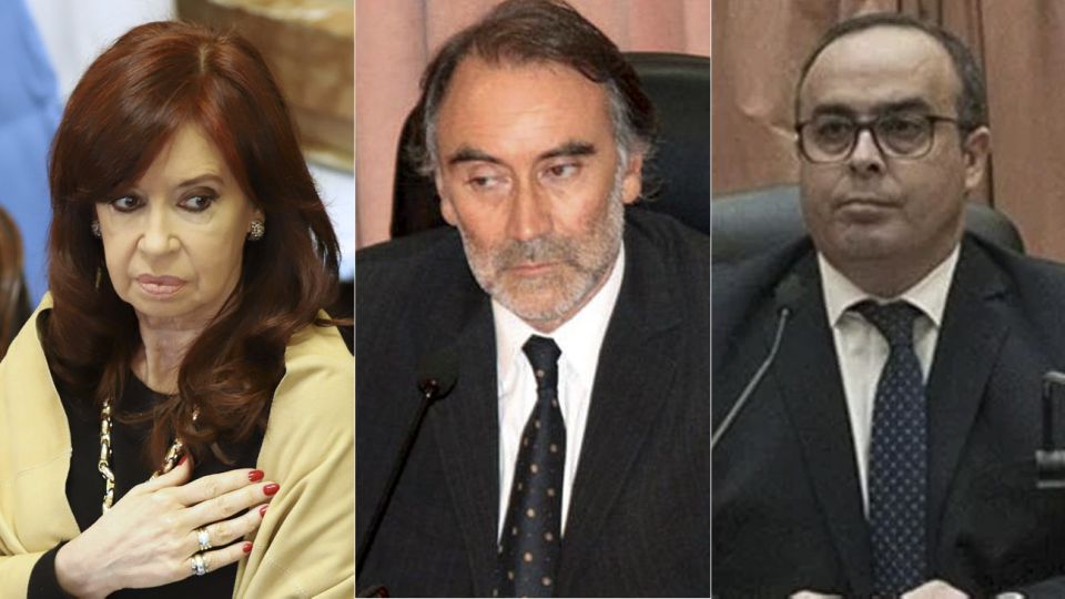 Cristina y los jueces Bruglia y Bertuzzi 20200915