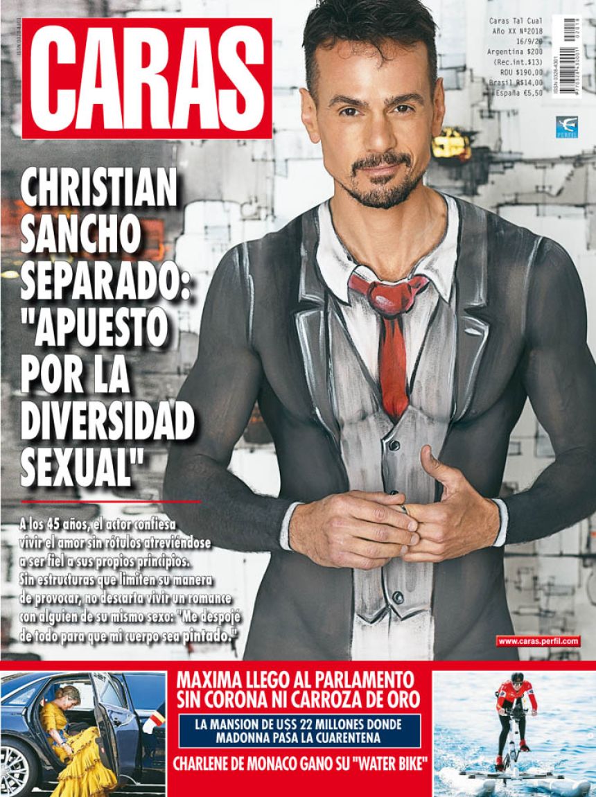 Christian Sancho separado: "Apuesto por la diversidad sexual"