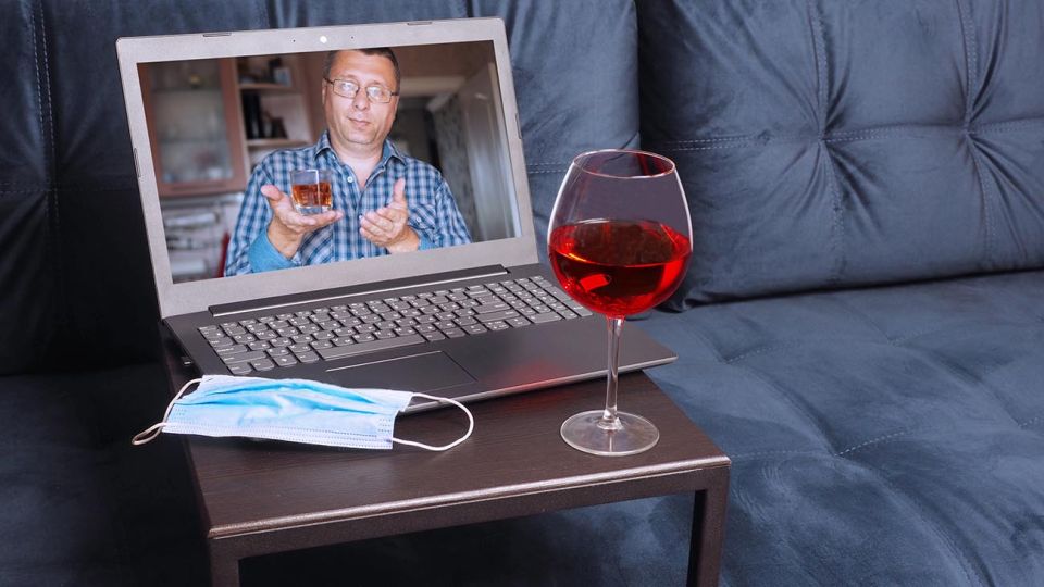 consumo de alcohol en cuarentena