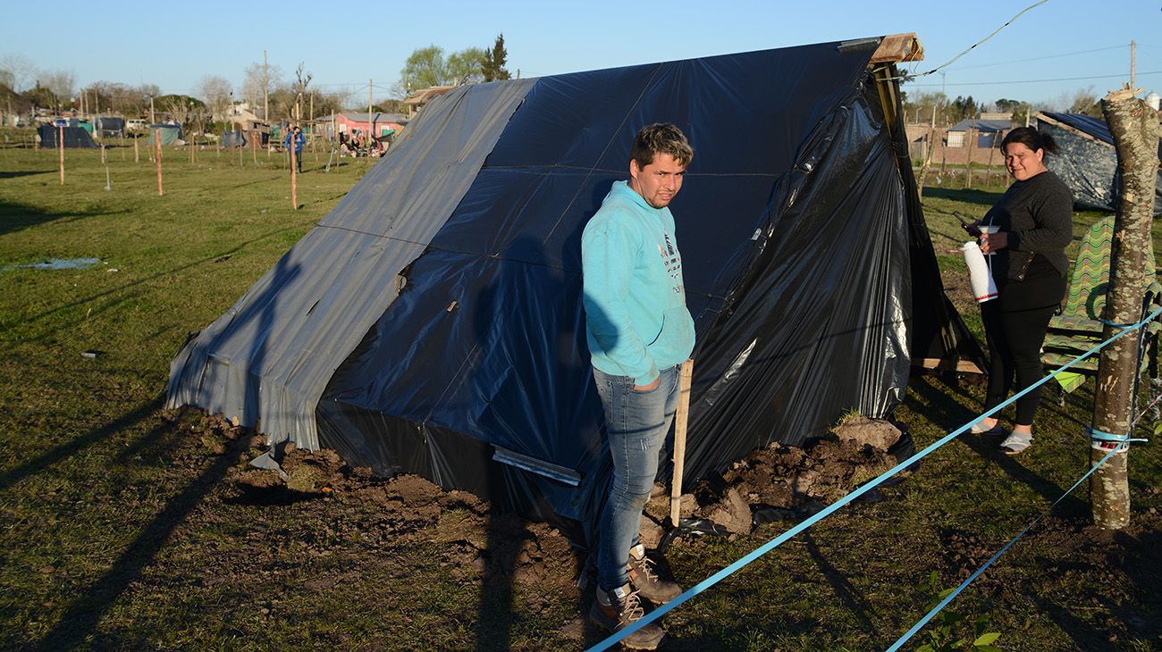 Toma de tierras en Guernica