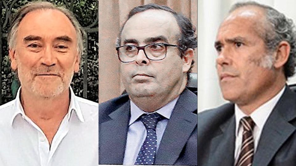 Leopoldo Bruglia y Pablo Bertuzzi y del juez Germán Castelli