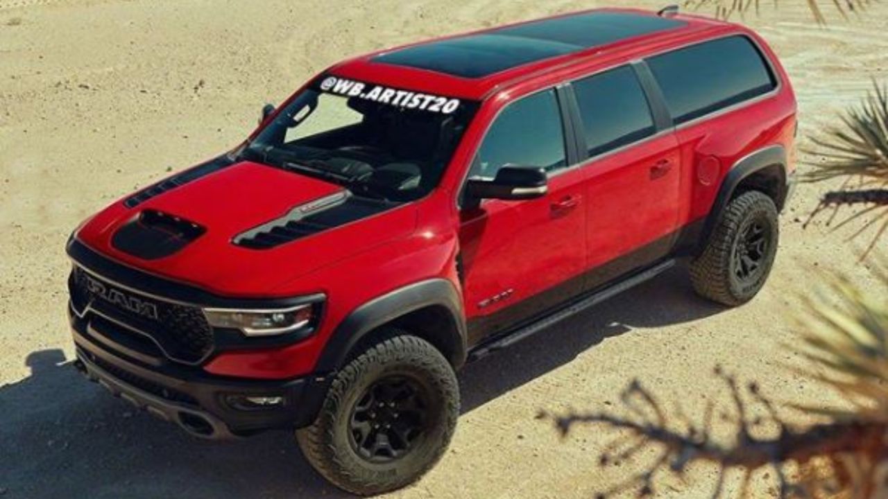 ¿Es posible un SUV basado en la nueva RAM 1500 TRX? Parabrisas