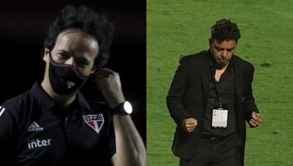 Fernando Diniz y Marcelo Gallardo