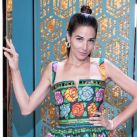 Juana Viale impactó con un look primaveral en "La noche de Mirtha"