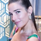 Juana Viale sorprendió con un look primaveral