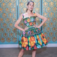Juana Viale sorprendió con un look primaveral