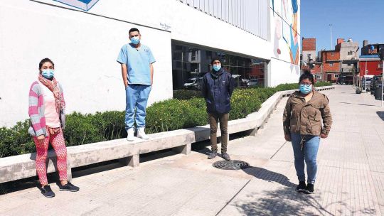 Voluntarios Villa 31.