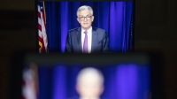Fed Chair Powell Holds Video News Conference Following FOMC Rate Decision