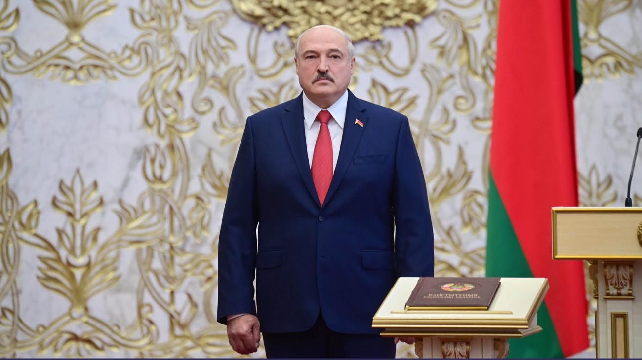  Lukashenko asumió un nuevo mandato en secreto