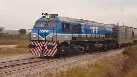 El ferrocarril unirá Vaca Muerta, en Neuquén, con el puerto bonaerense de Bahía Blanca.