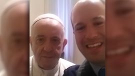 El Papa Francisco y Sergio Decuyper