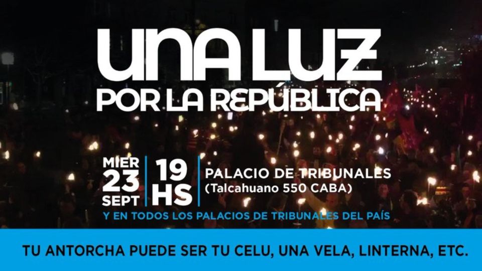 "Una luz por la república"