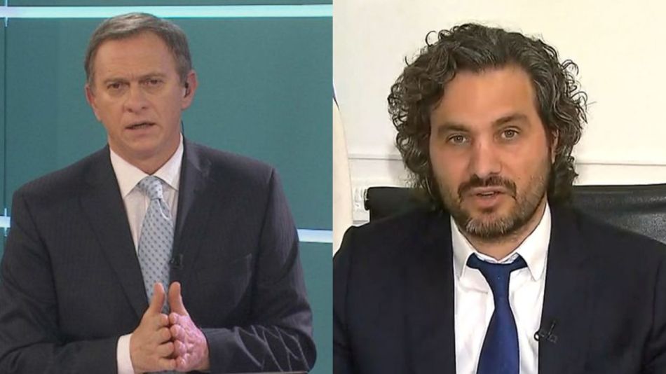 Santiago Cafiero y Marcelo Bonelli