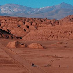 El Desierto del  Diablo es una  muestra perfecta  –una extensión aislada– del Desierto de Atacama. 