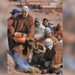 El 31 de agosto el pueblo celebra la Fiesta de la Pachamama. 