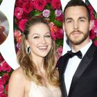 Melissa Benoist y Chris Wood
