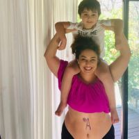 María Julia Oliván mostró su cuerpo sin tabúes 