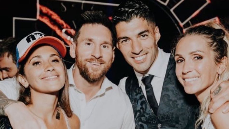 El emotivo mensaje de Lio Messi y Antonella Roccuzzo a Luis Suárez y su esposa