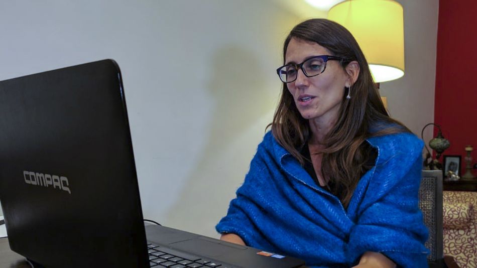 La ministra de Mujeres, Géneros y Diversidad, Elizabeth Gómez Alcorta.
