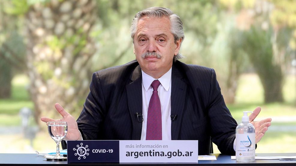 El presidente Alberto Fernández 20200925