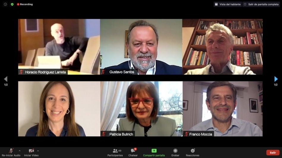 Archivo. Referentes de Juntos por el Cambio.