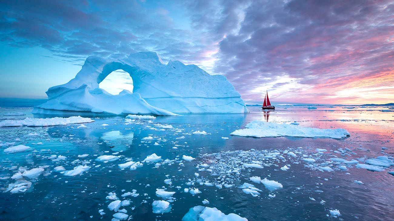  derretimiento tremendo  del hielo antártico