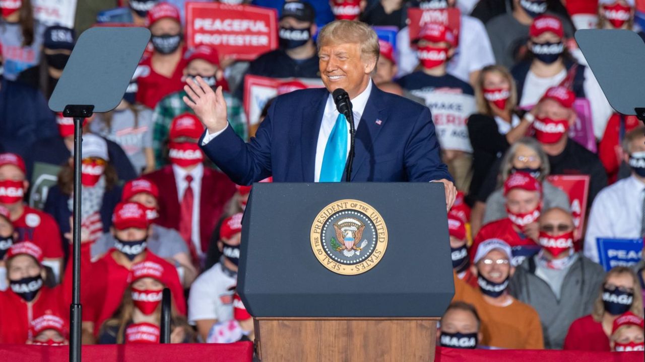 Trump, en plena campaña por su reelección.  | Foto:DPA